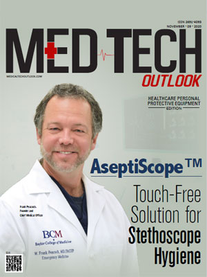 Top Healthcare Personal Protective Equipment Solution Companies AseptiScope™: Touch-Free Solution for Stethoscope Hygiene